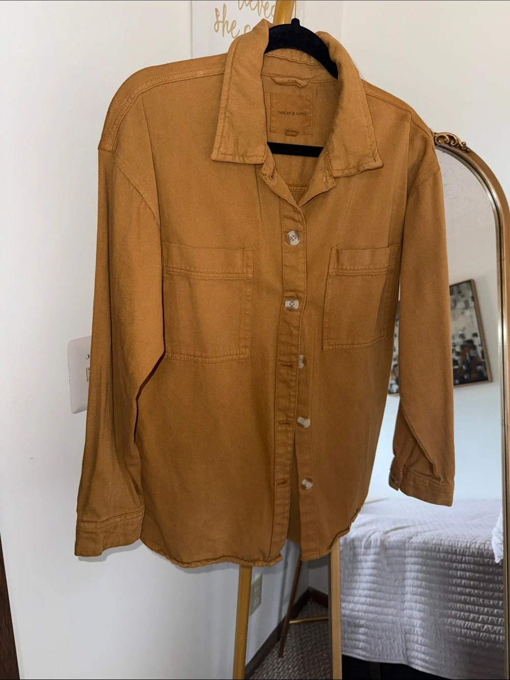 Thread & Supply Women's Tan Utility Jacket